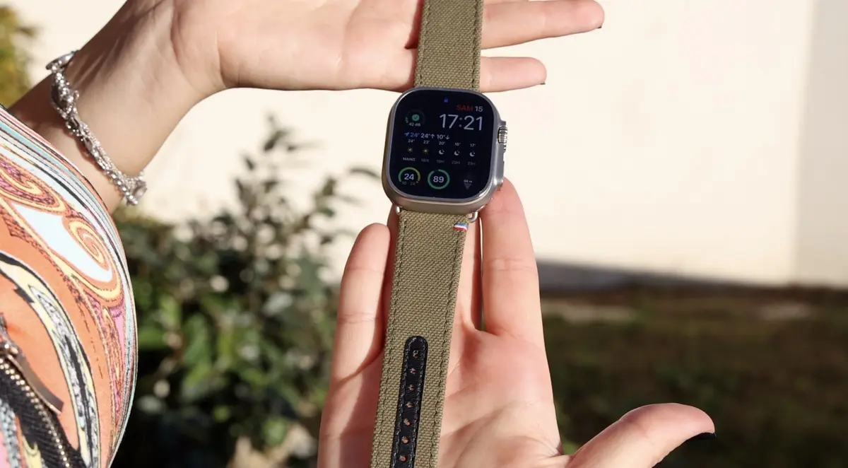 Apple Watch Ultra : des bracelets Made in France originaux et idéals pour Noël ! (+ nos photos)