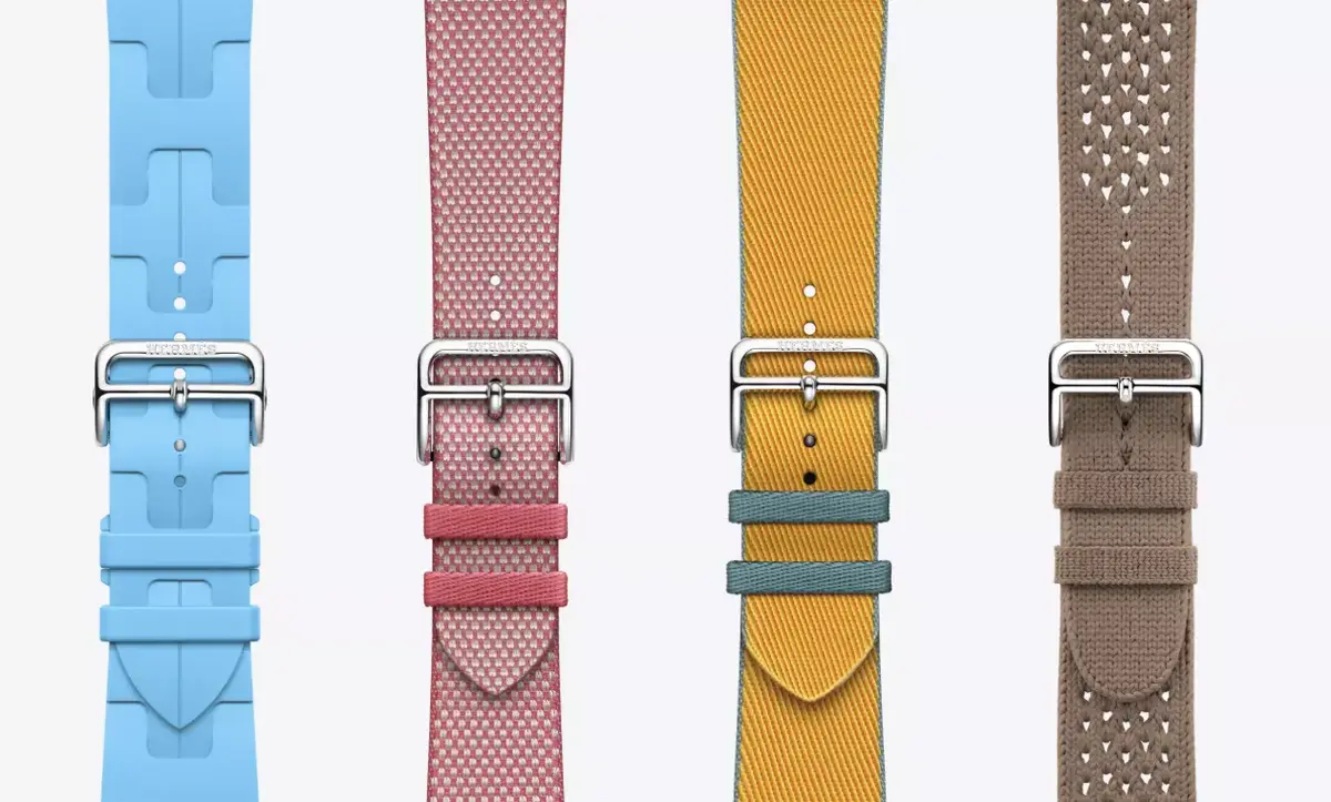 Les nouveaux bracelets Hermès pour Apple Watch en détail ! [photos]