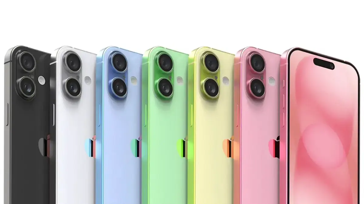 Des couleurs plus vives pour l’iPhone 16 