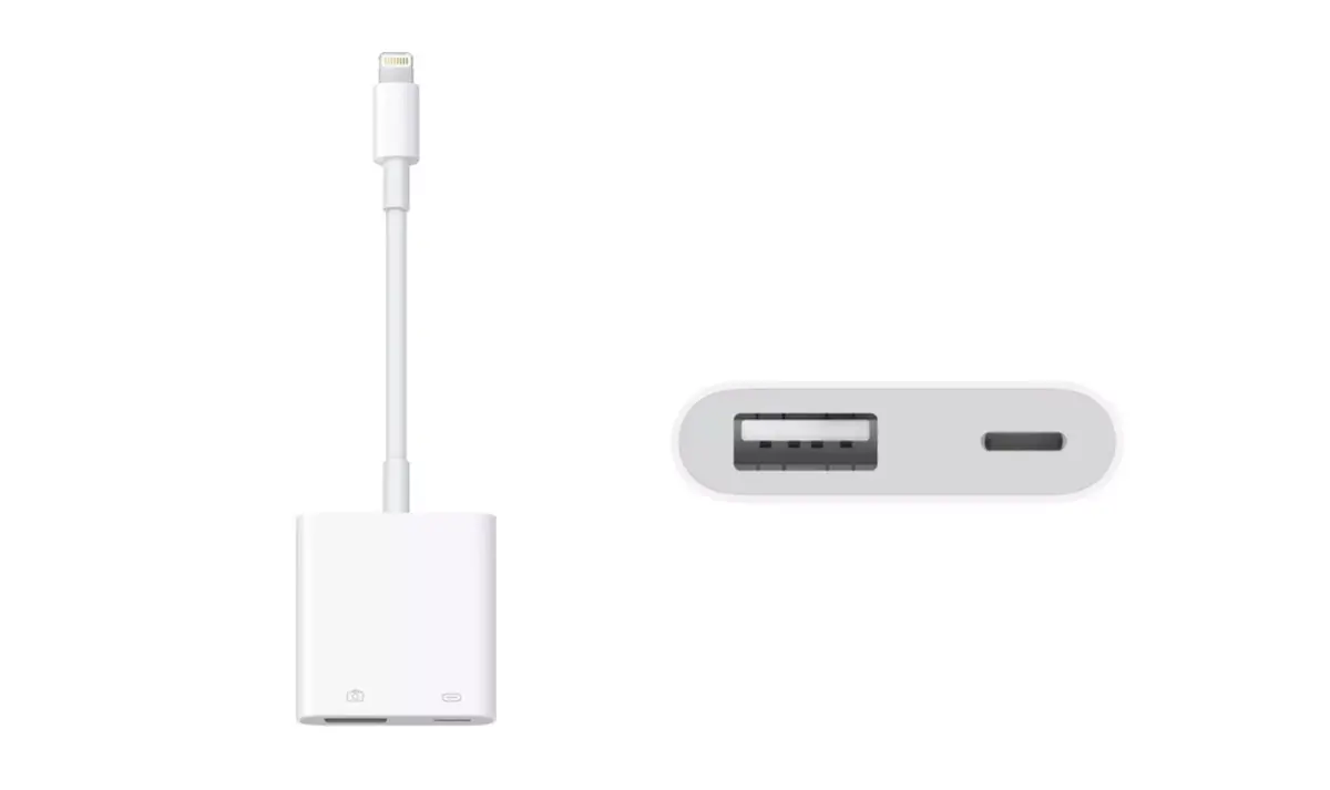 iOS 16.5 adaptateur Lightning USB 3