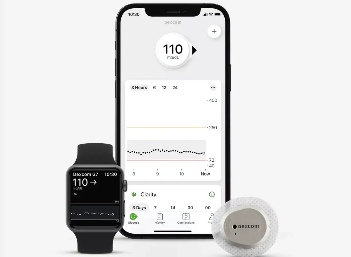 Glucose Glycémie Dexcom G7