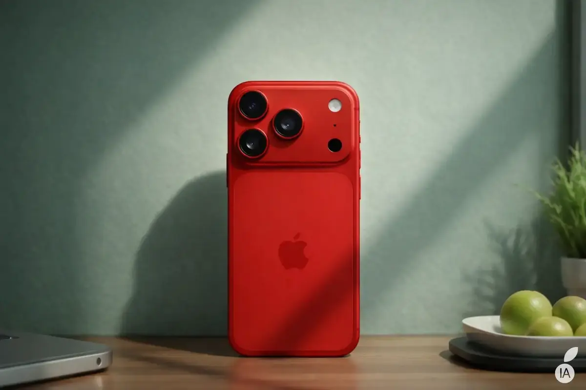 iPhone 18 Pro rouge