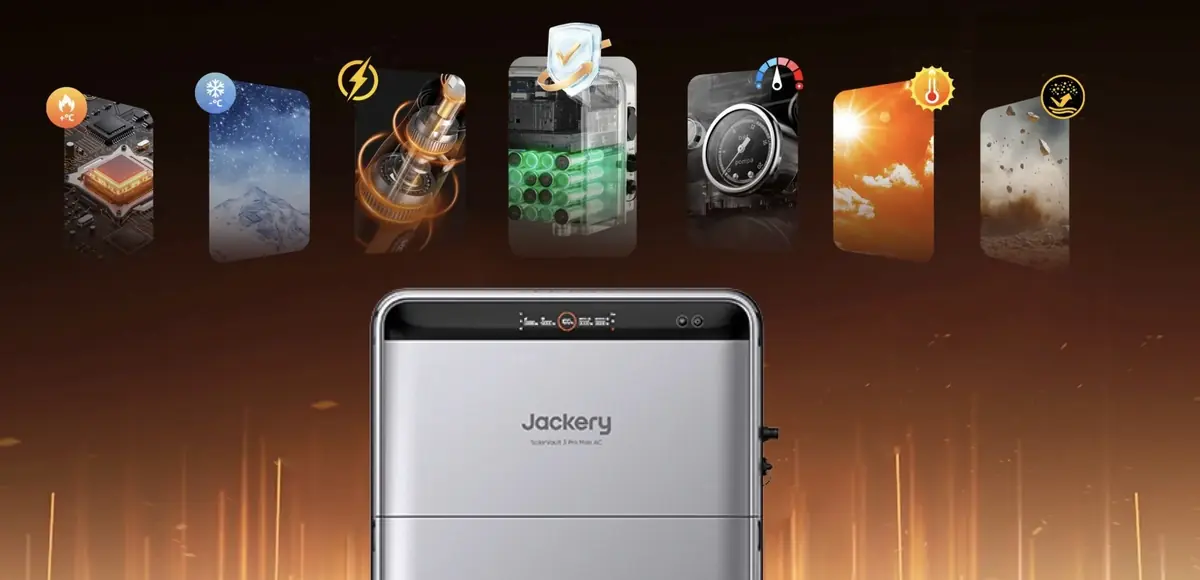 Batteries solaires&nbsp;: la s&eacute;rie SolarVault 3 de Jackery en pr&eacute;commande&nbsp;!