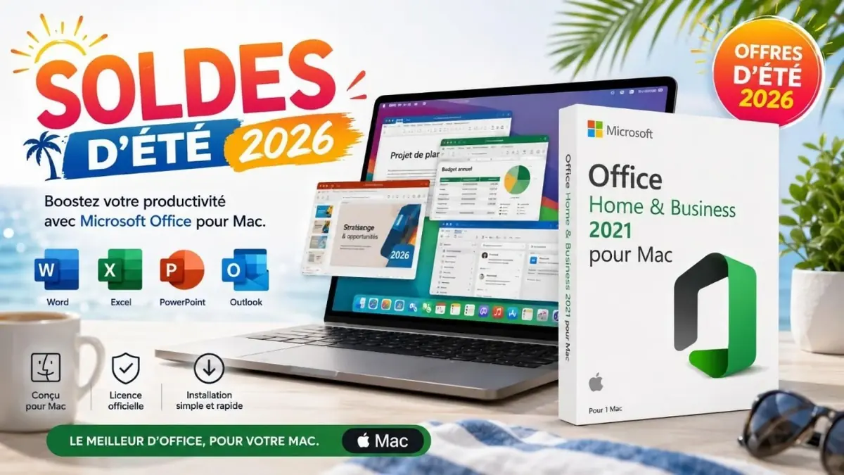 Godeal24 Microsoft Office 365 Mac promo soldes d'&eacute;t&eacute; 2026