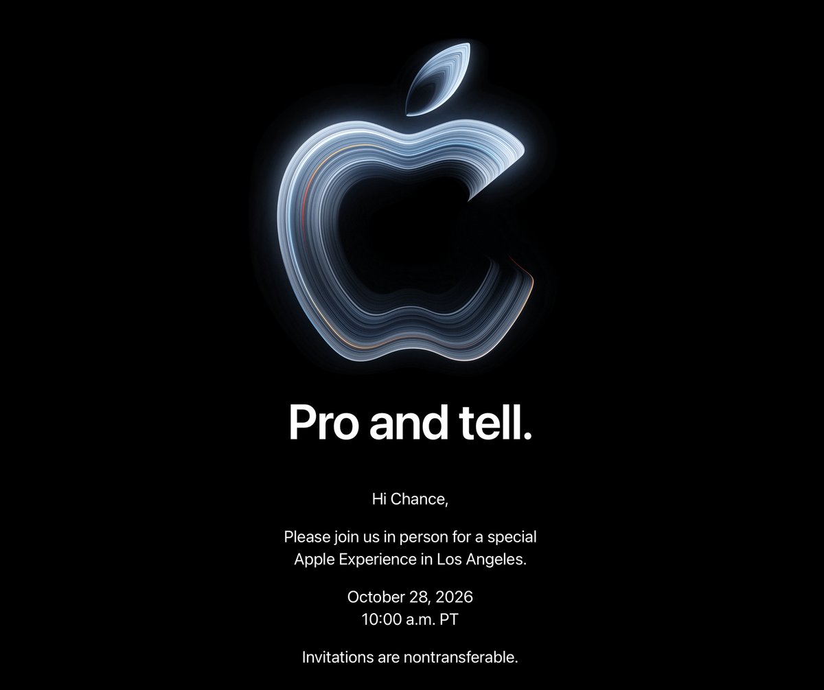 une invitation - source 9to5Mac