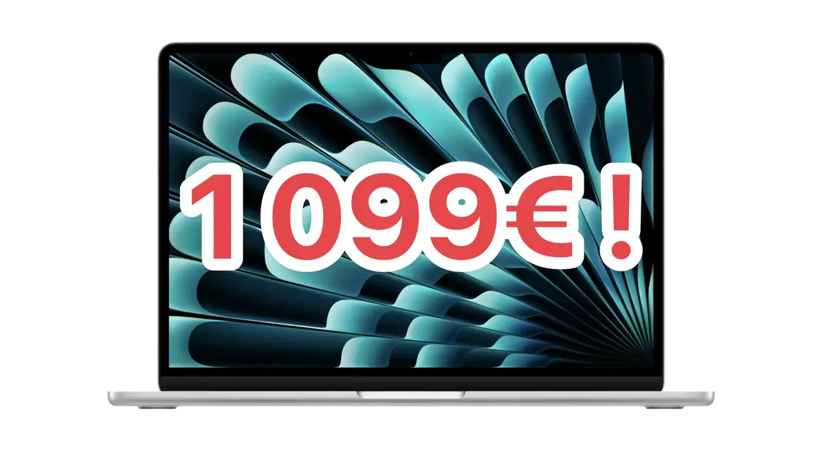 MacBook Air M3 1099€ promo prix leplus bas Refurb