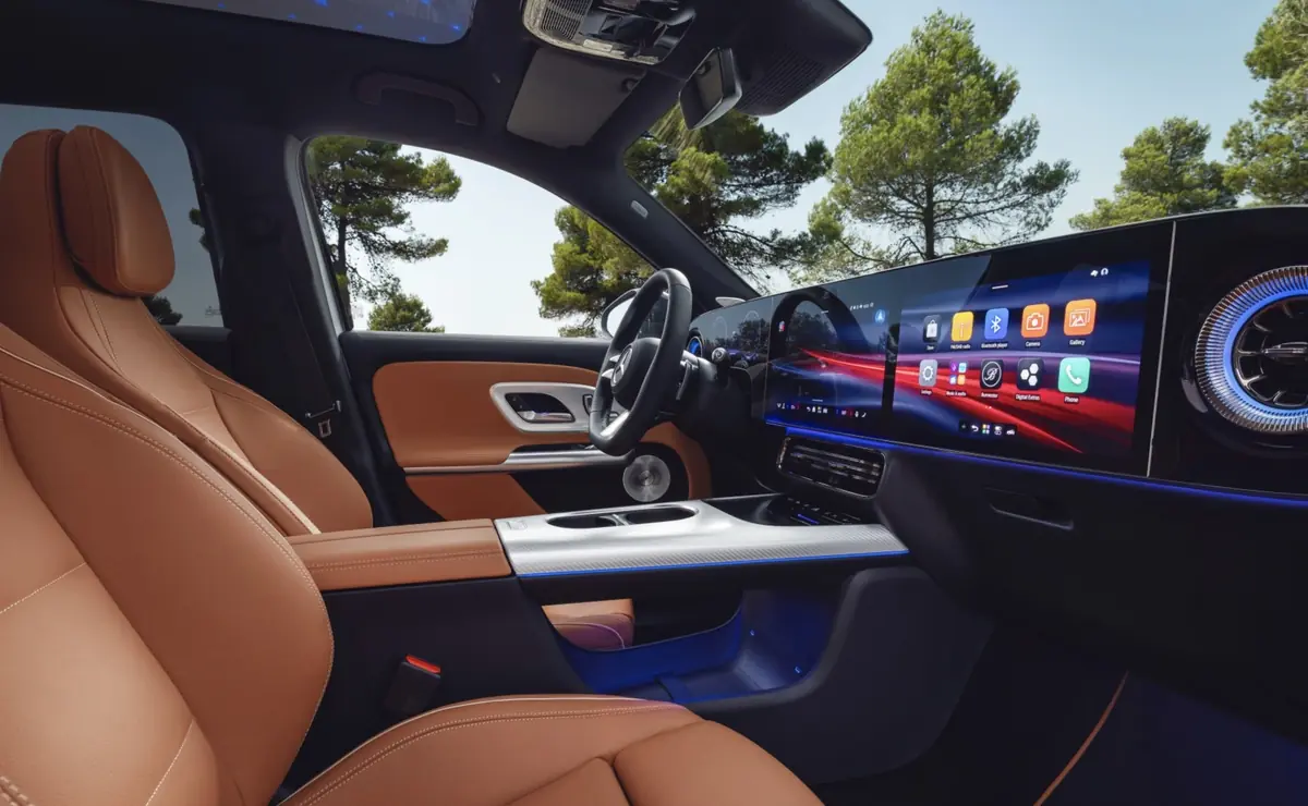 Nouveau Mercedes GLB électrique : 7 places, 631 km d'autonomie, et une recharge ultra-rapide