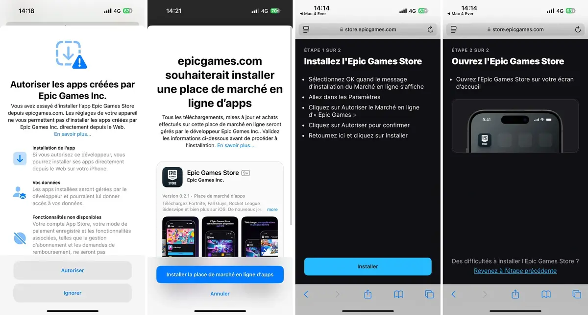 Epic Games lance son App Store sur l'iPad !