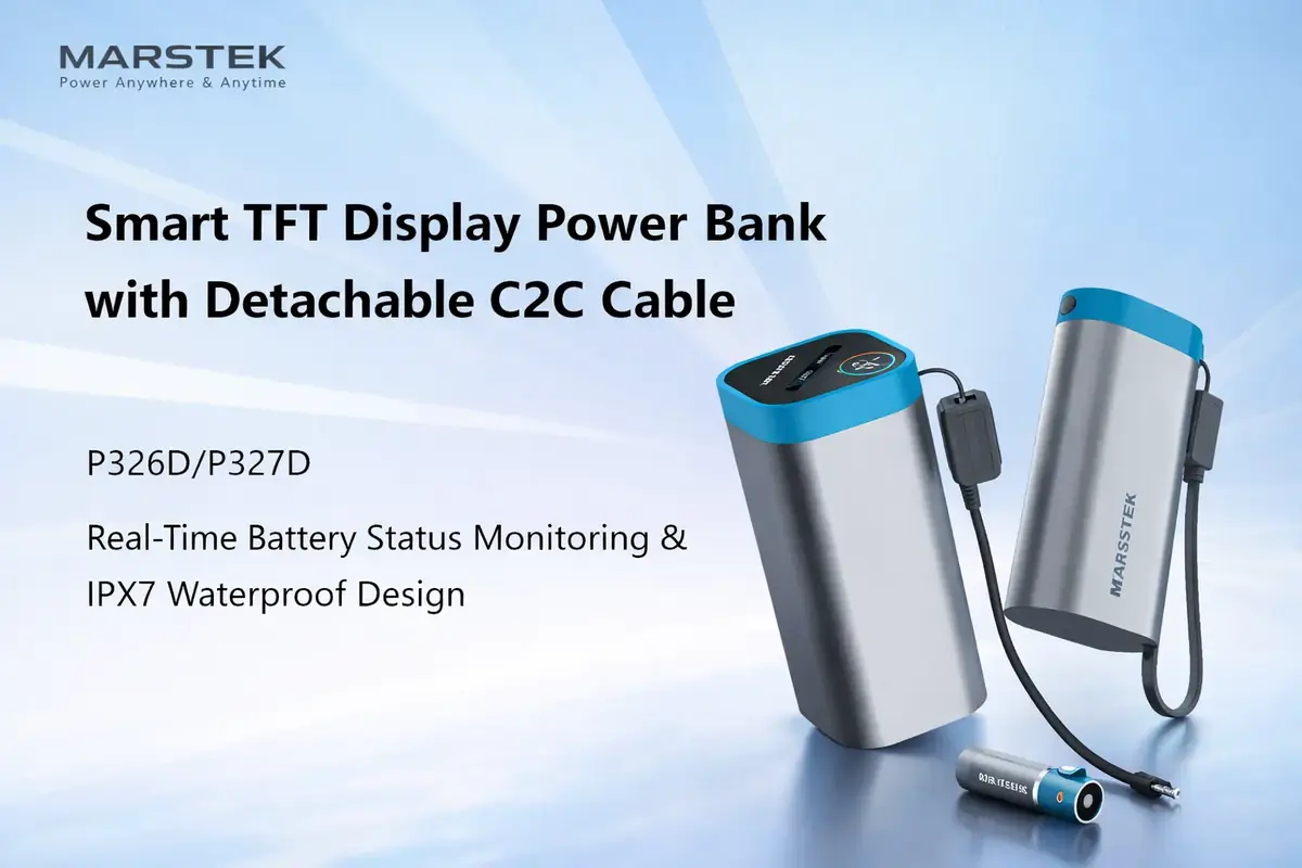 MARSTEK lance de nouvelles batteries externes et stations solaires pour la mobilit&eacute;