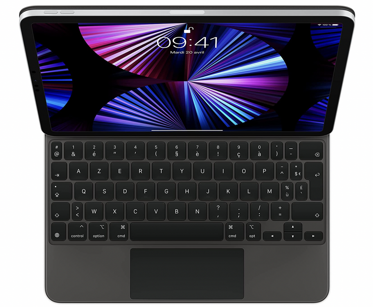 Apple Magic Keyboard avec Touch ID et pavé numérique Noir-US
