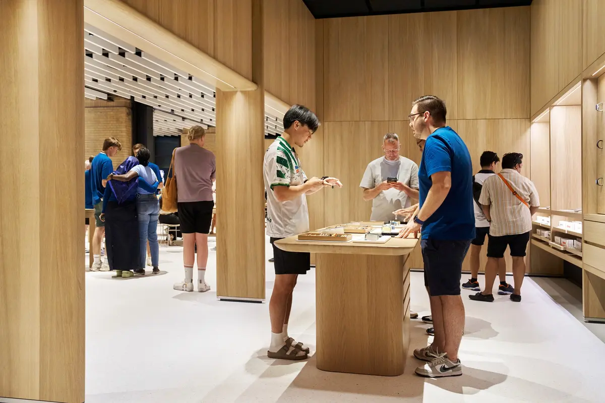 A Londres, Apple dévoile le nouveau look de ses Apple Store !