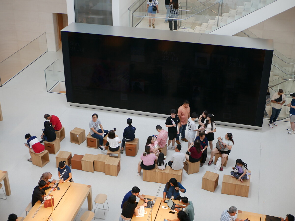 Des photos de l’impressionnant Apple Store de Malaisie !