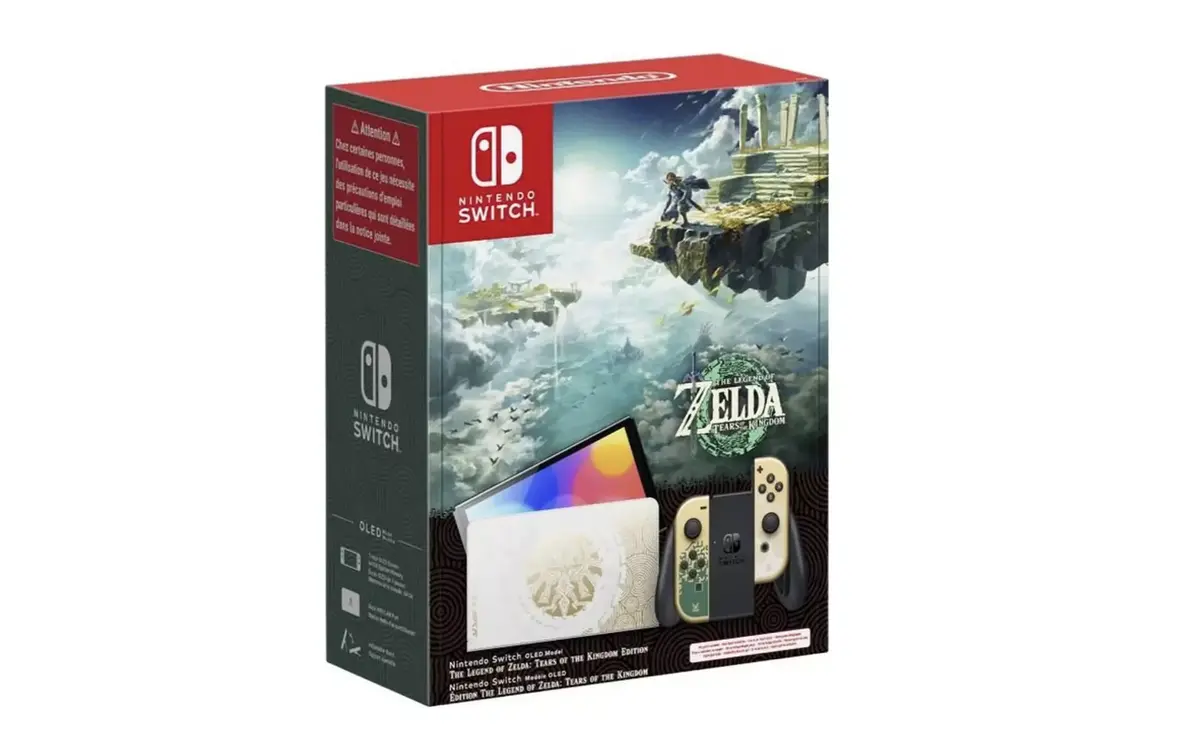 שובר מתנה של €20 לרכישת Switch OLED + Zelda Tears of the Kingdom