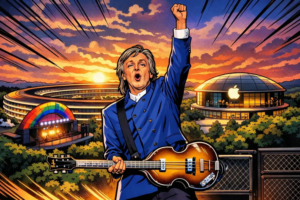 Apple 50 ans Paul McCartney