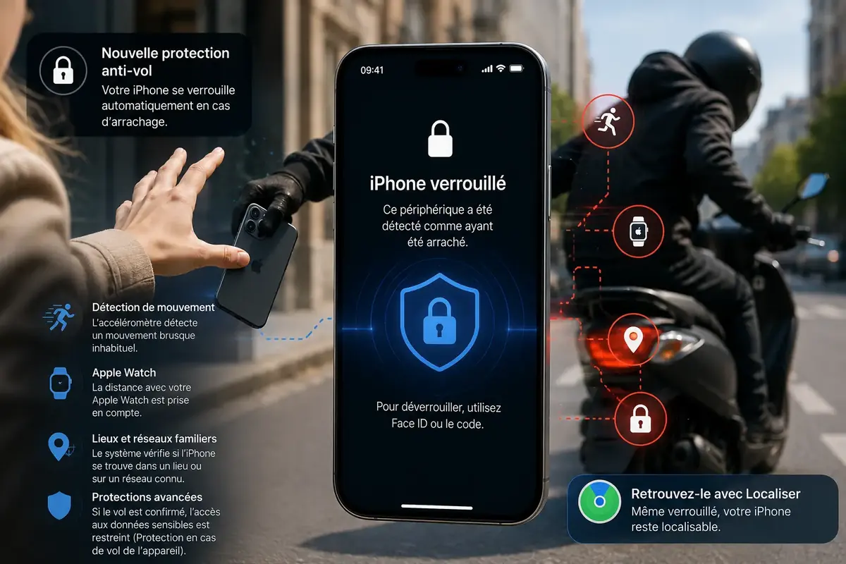 Vol d'iPhone
