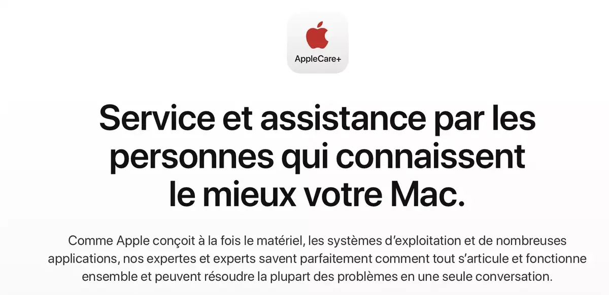 L'AppleCare+ est dispo pour le Mac Studio, le Studio Display et l'iPhone SE3 (179€, 139€, 89€)