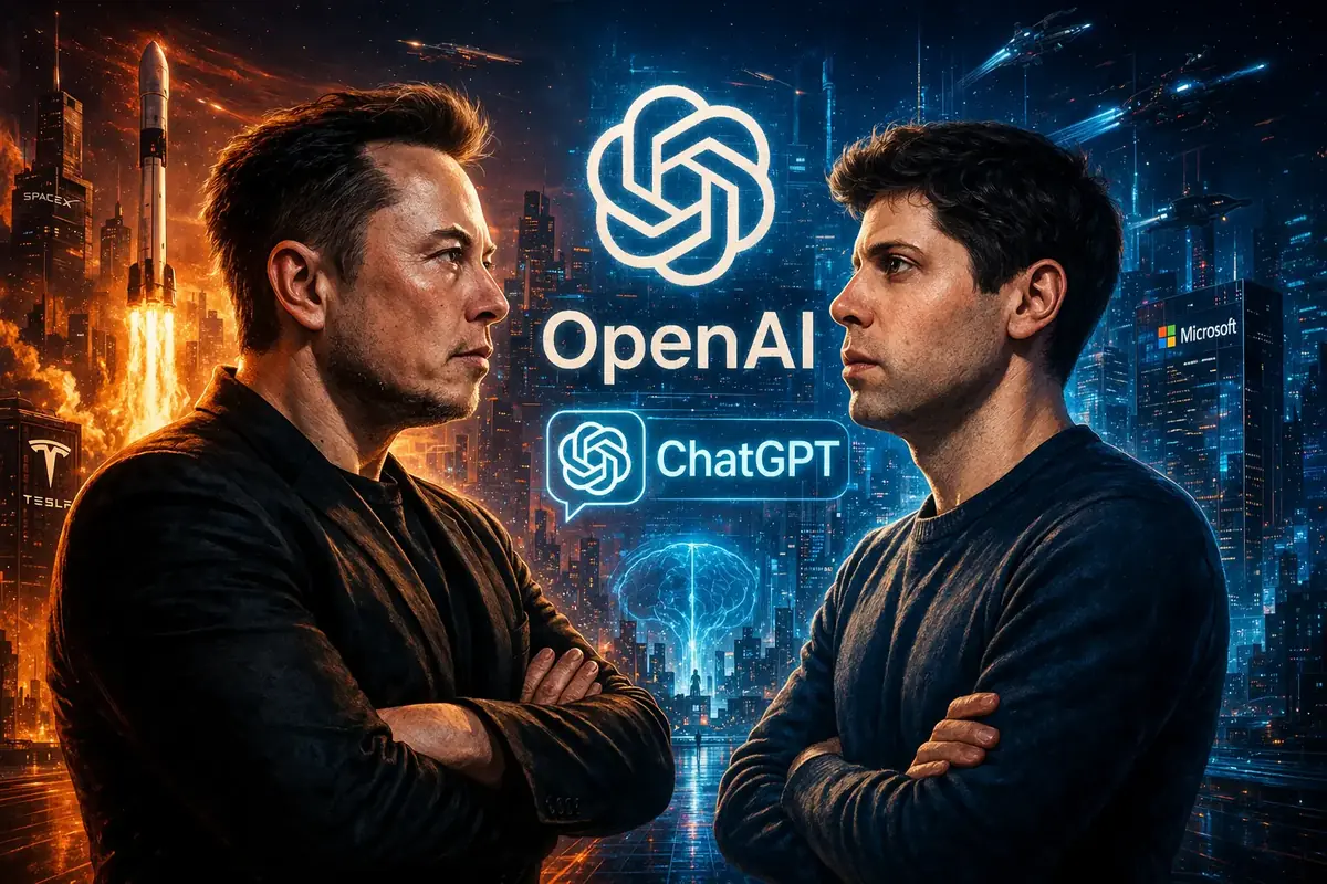 Elon Musk Sam Altman OpenAI