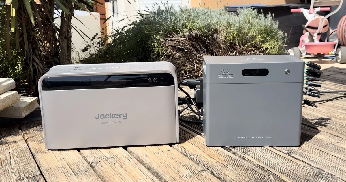 Jackery SolarVault 3 Pro Max vs Zendure SolarFlow 2400 Pro&nbsp;: la meilleure batterie solaire 2026&nbsp;?