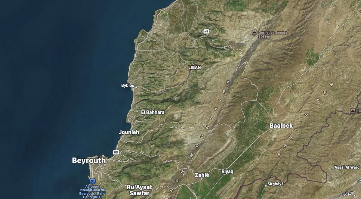 Apple d&eacute;ment avoir effac&eacute; les villages libanais de Plans