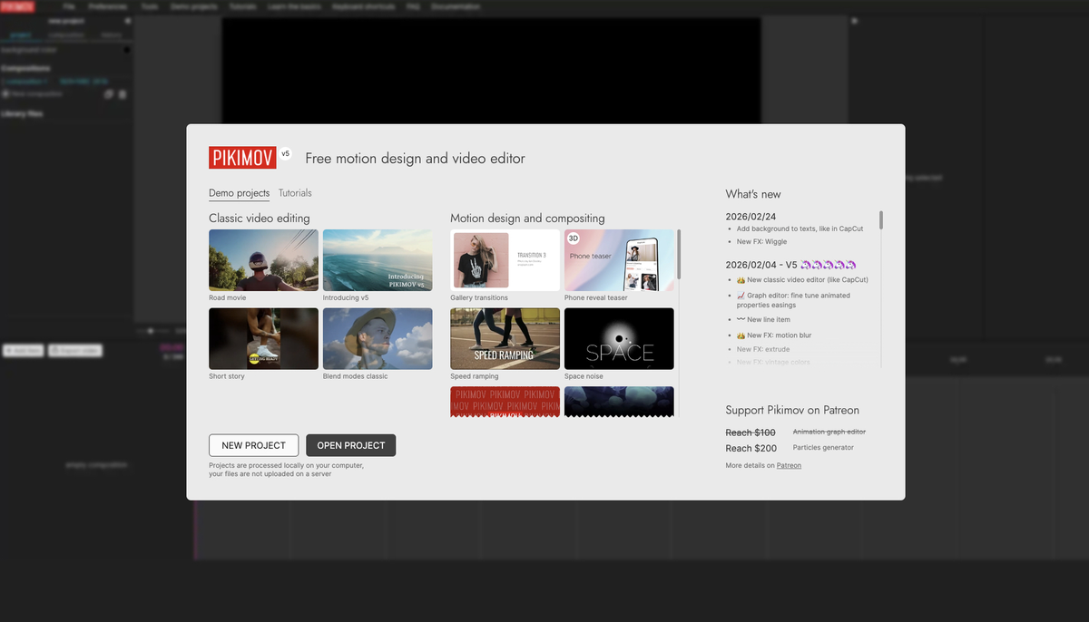 Pikimov 5&nbsp;: l&rsquo;alternative europ&eacute;enne gratuite &agrave; After Effects et CapCut&nbsp;!