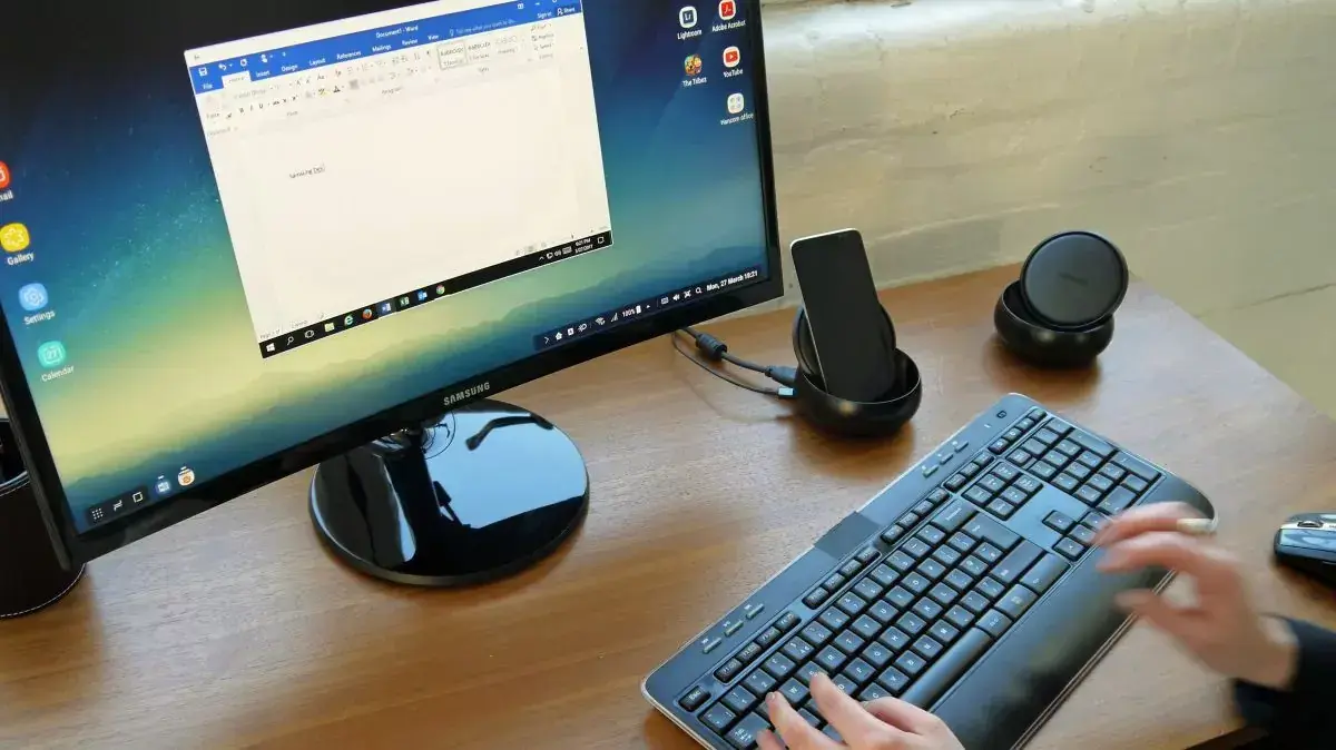 Samsung Dex en action