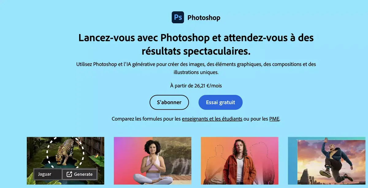 Adobe dévoile une IA générative plus transparente pour Photoshop