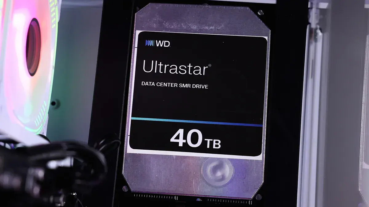 Western Digital annonce un disque dur de 40 To et promet 100 To d'ici 2029