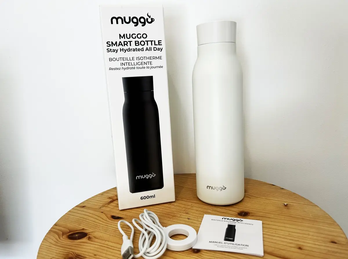 Test du thermos intelligent Muggo Bottle : le cadeau idéal pour la fête des pères !