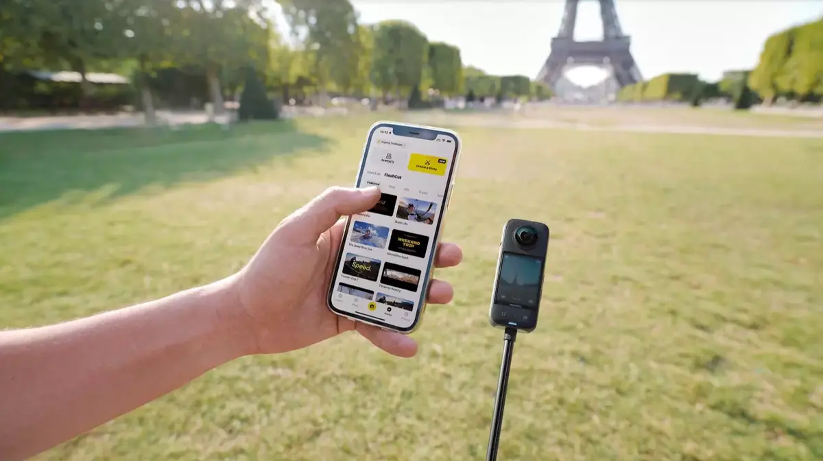 Insta360 présente sa nouvelle caméra 360° X3