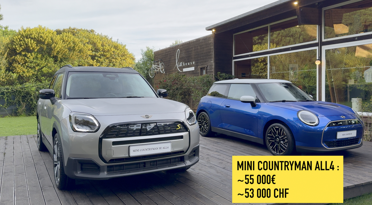 Essai Mini Countryman 2024 : électrique, CarKey, écran rond, conduite autonome... la révolution !