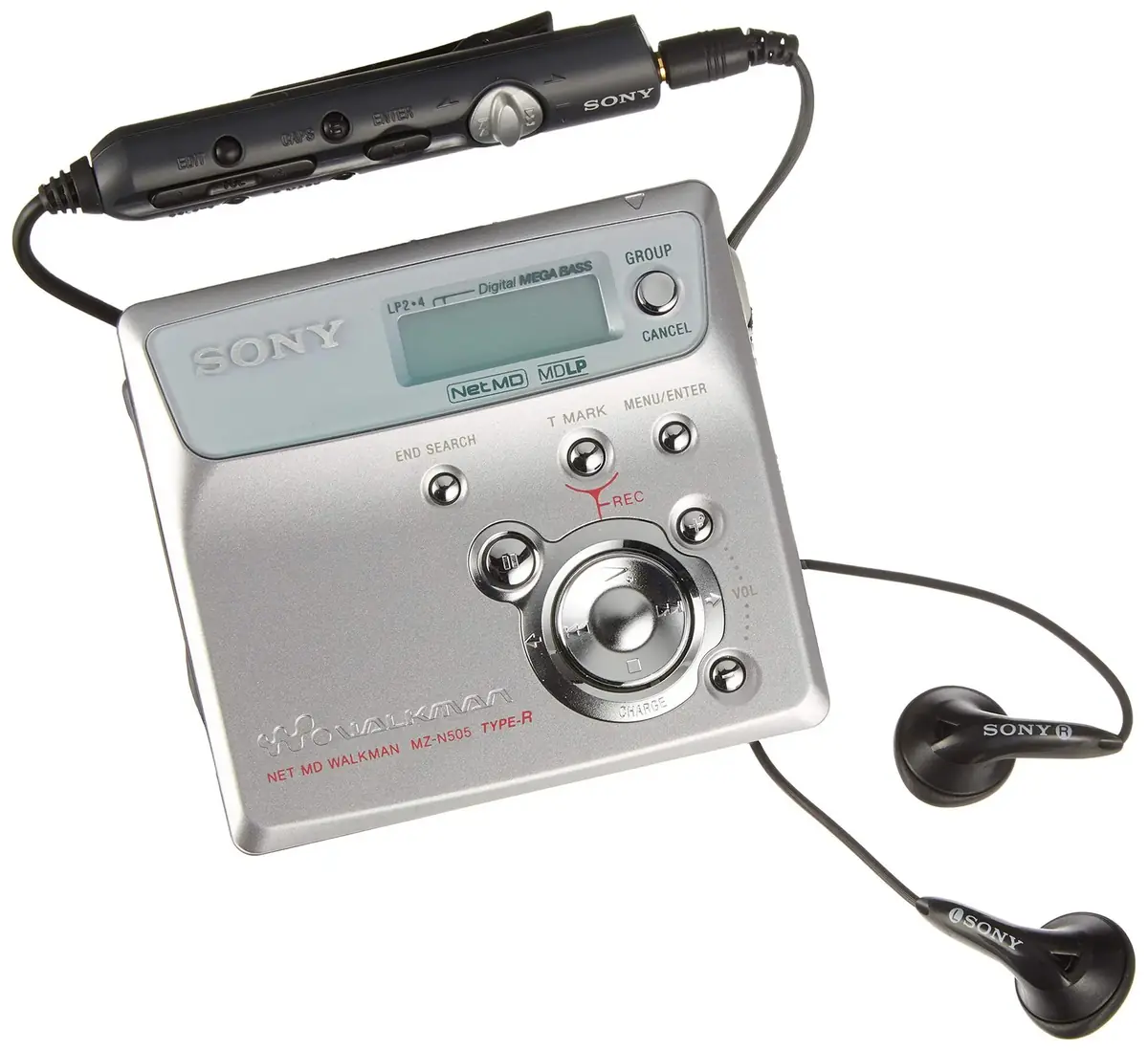 Sony MZ-N 505&nbsp;: concurrent de l'iPod.