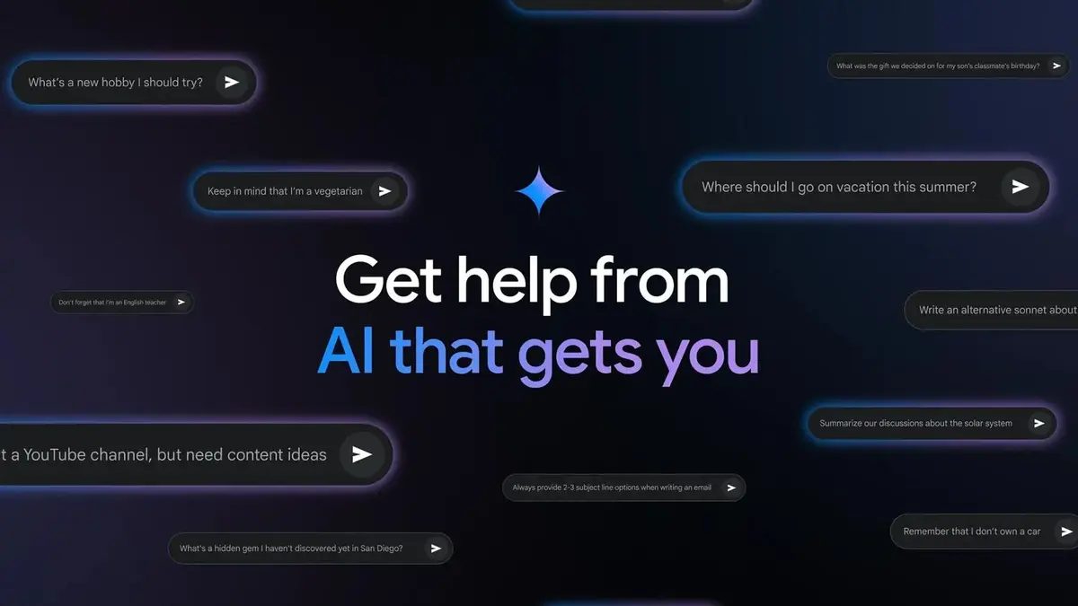 AI Gemini (Google) ישתמש בהיסטוריית החיפוש לקבלת תשובות מותאמות אישית יותר