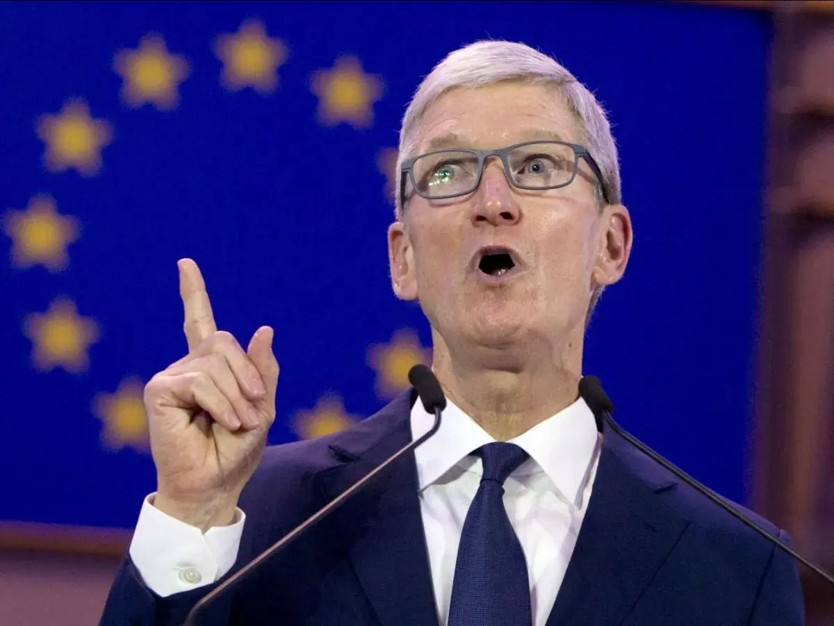 Tim Cook et l'UE : je t'aime, moi non plus.