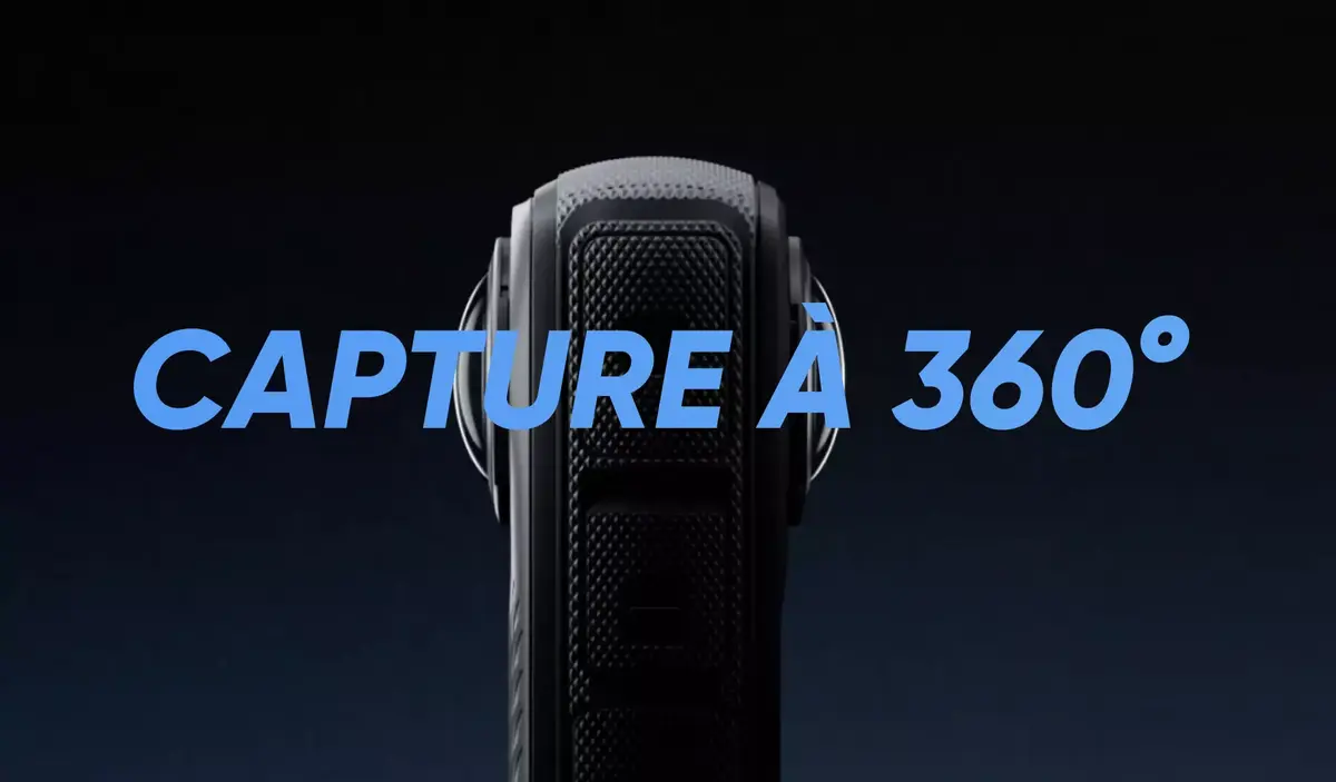 La caméra Insta360 X4 filme désormais à 360° en 8K !