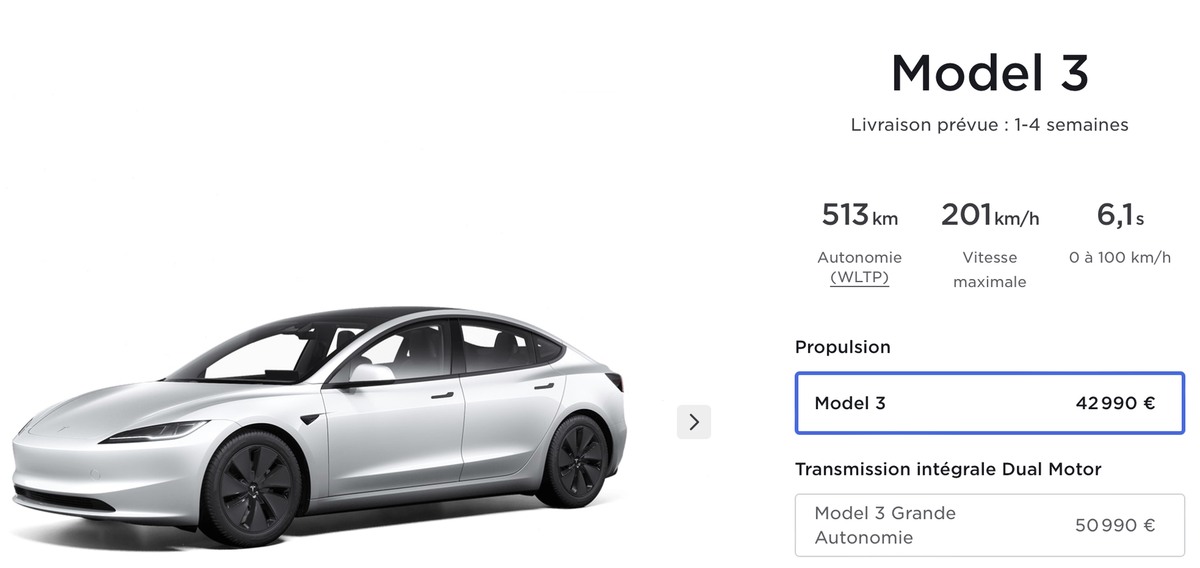 En Suisse, la Tesla Model 3 Highland fait un flop (+ d'autres chiffres rigolos)