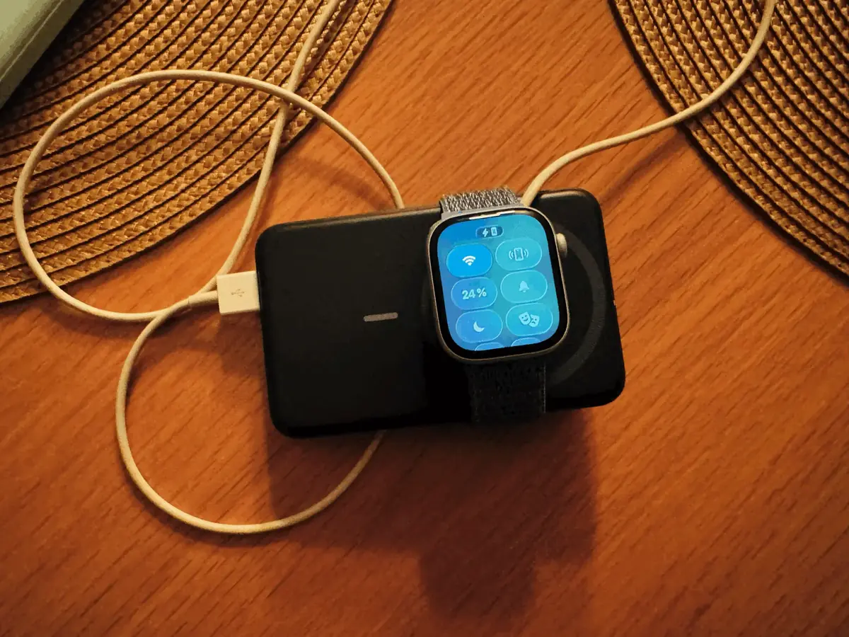 Le système D pour charger son Apple Watch...