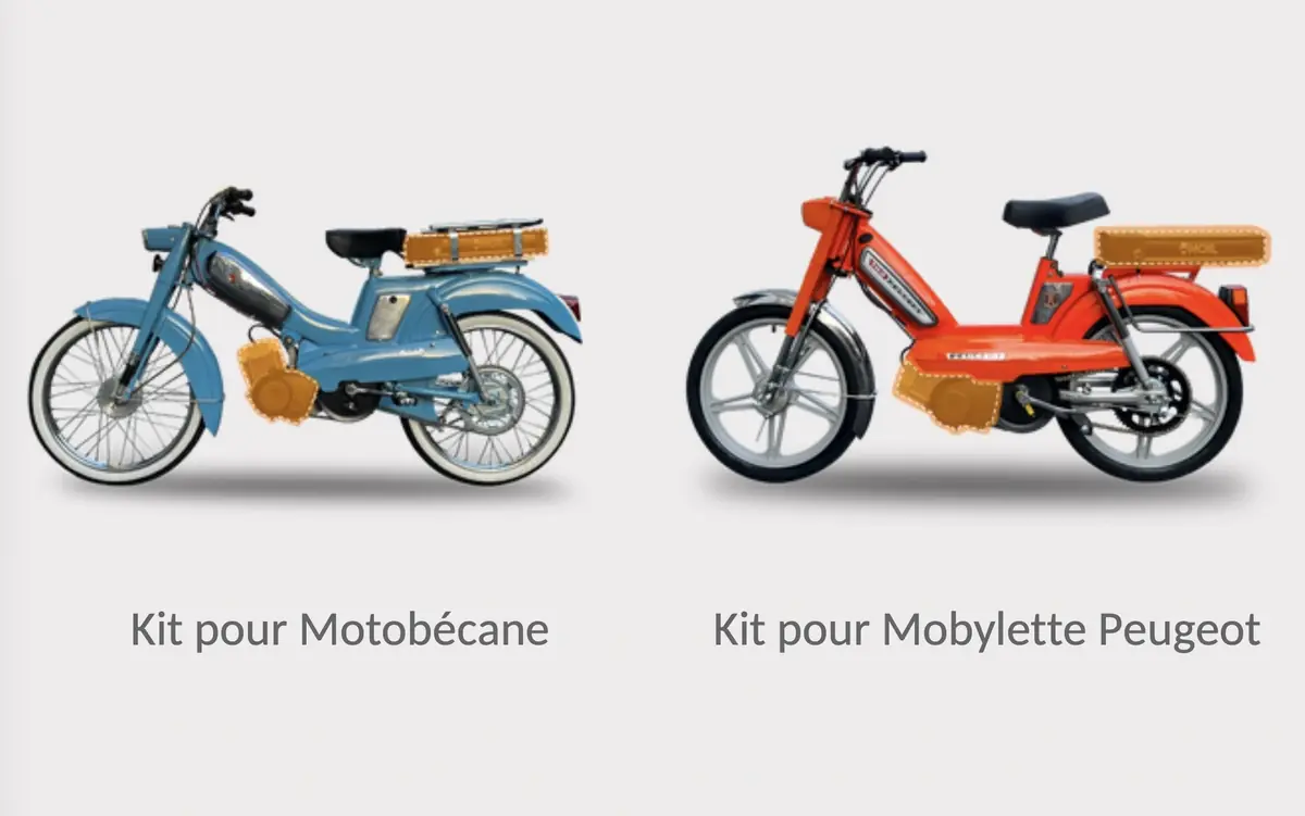 NOIL &eacute;lectrifie les Solex, Peugeot 103, et bien plus encore