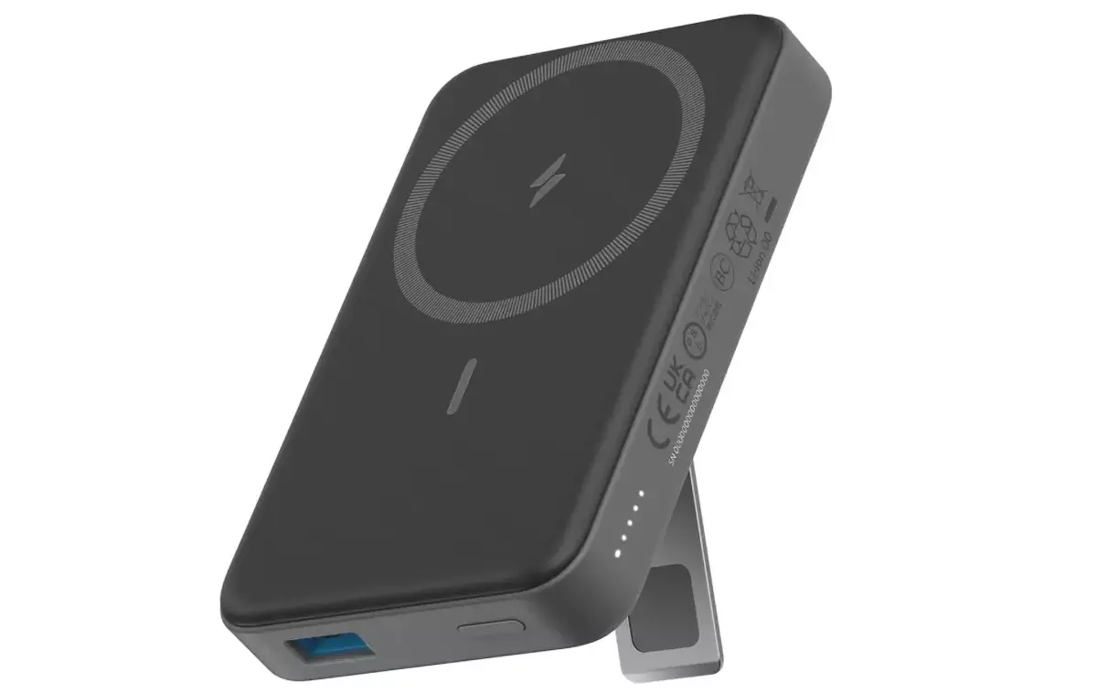 Une batterie magnétique avec 10 000 mAh et 20W via USB-C chez Anker (modèle 5K en promo à 29€)