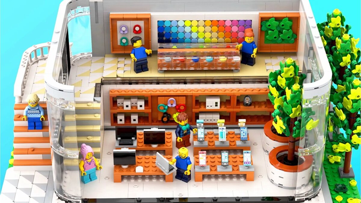 Un Apple Store en Lego, ça vous tente ?