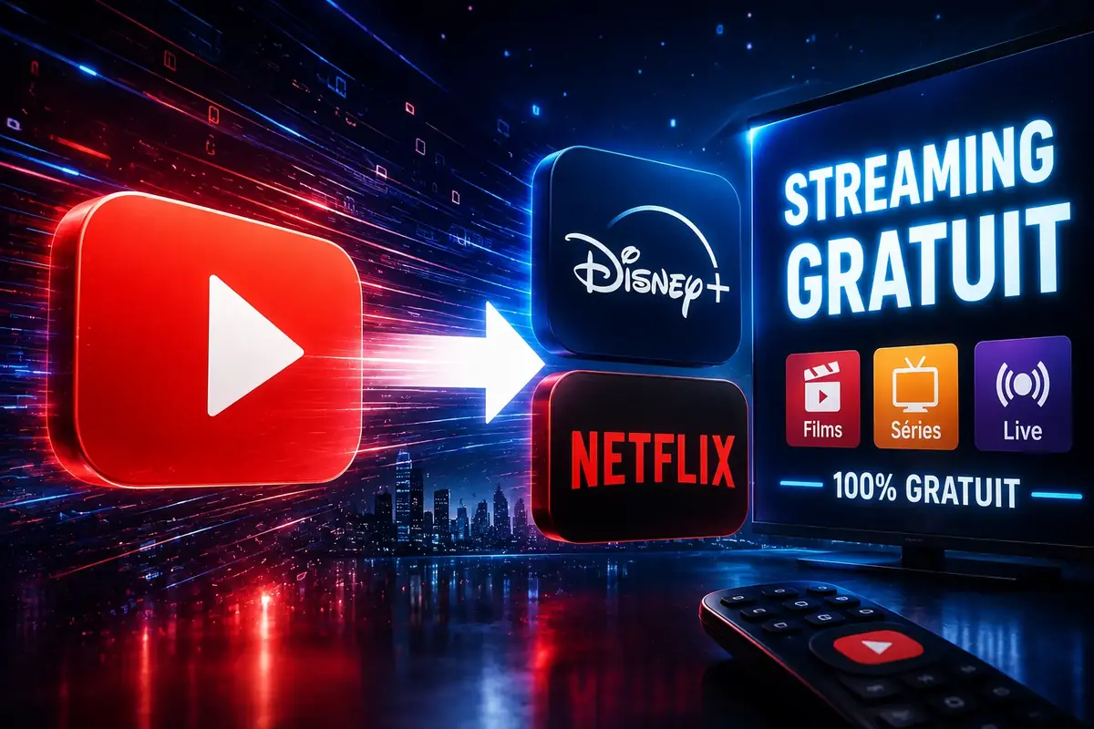 YouTube Pub Netflix Disney+