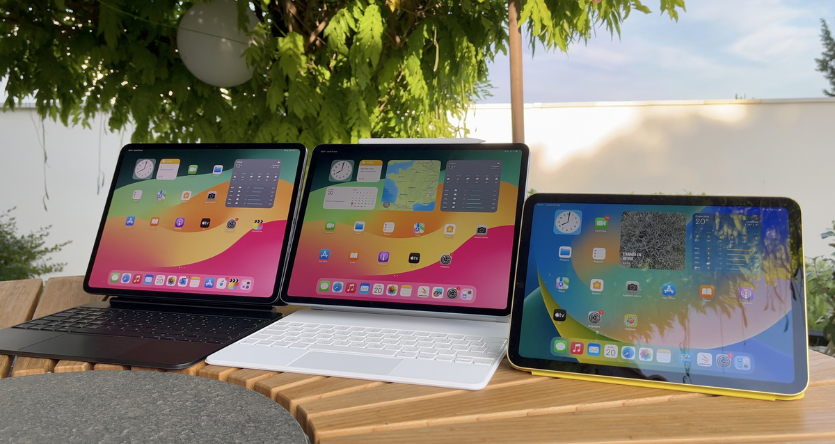 Test et comparatif : iPad Air M2, iPad Pro M4... ou iPad 10 ? Quel iPad acheter en 2024 ?