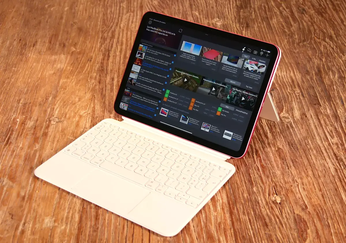 Test du Magic Keyboard Folio pour iPad 10 : le clavier d'Apple justifie-t-il son tarif ?