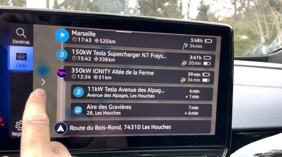 Essai Volkswagen ID.5 GTX : prix, autonomie, consos, recharge et conduite sur neige