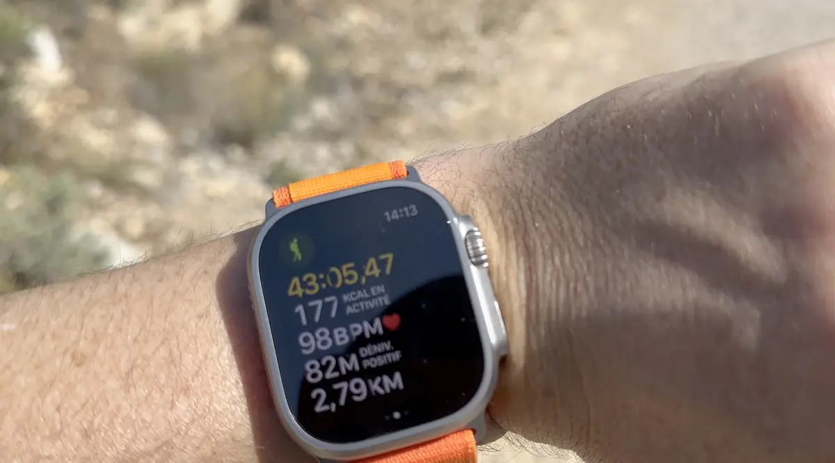 Test de l'Apple Watch Ultra (2022)