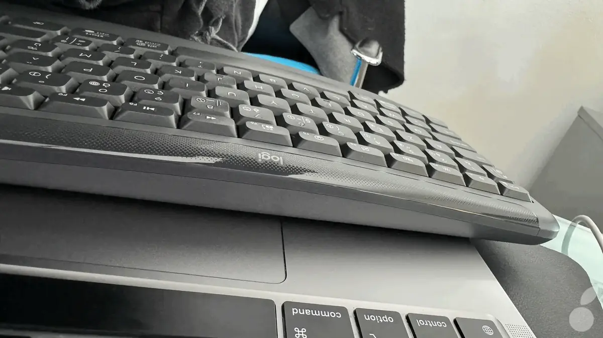 La courbure du clavier