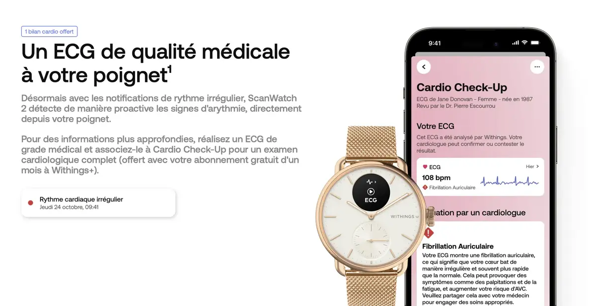 Test de la Withings ScanWatch 2 : la montre connectée dédiée à la santé (en promo Black Friday)