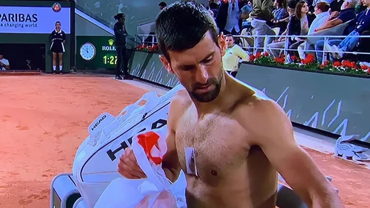 Puce Novak Djokovic