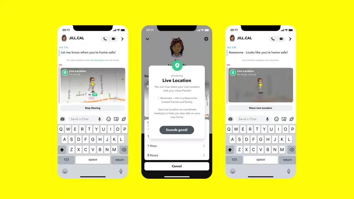 Snapchat booste sa fonction de géolocalisation !