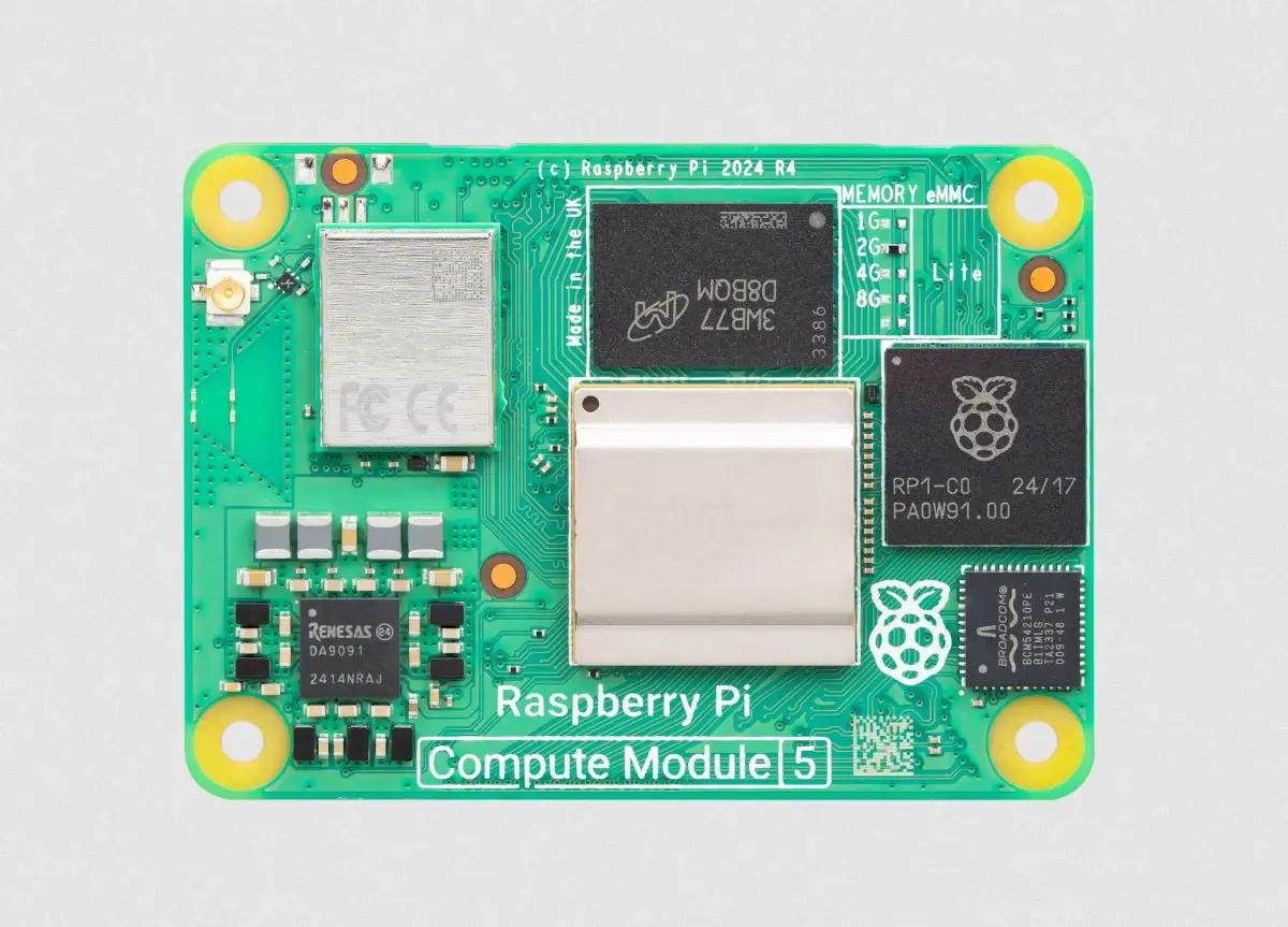 Raspberry Pi Compute Module 5 : plus de puissance et compatibilité maintenue