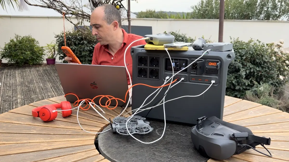 Test DJI Power 2000&nbsp;: cette batterie nomade peut m&ecirc;me charger... votre maison&nbsp;!